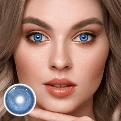 Cosplay KOI Dark Blue Coloured Contact Lenses