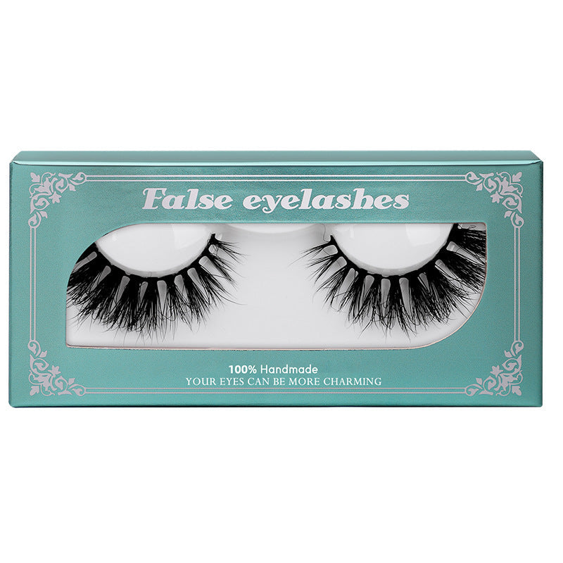 New One-Pair Package  Natural Long Piece Mink Hair Eyelashes