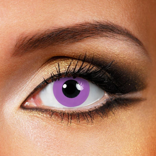 Cosplay Violet block Purple Colored Contact Lenses