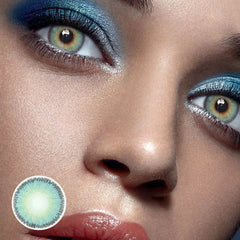 Breena Turquoise Blue Colored Contact Lenses