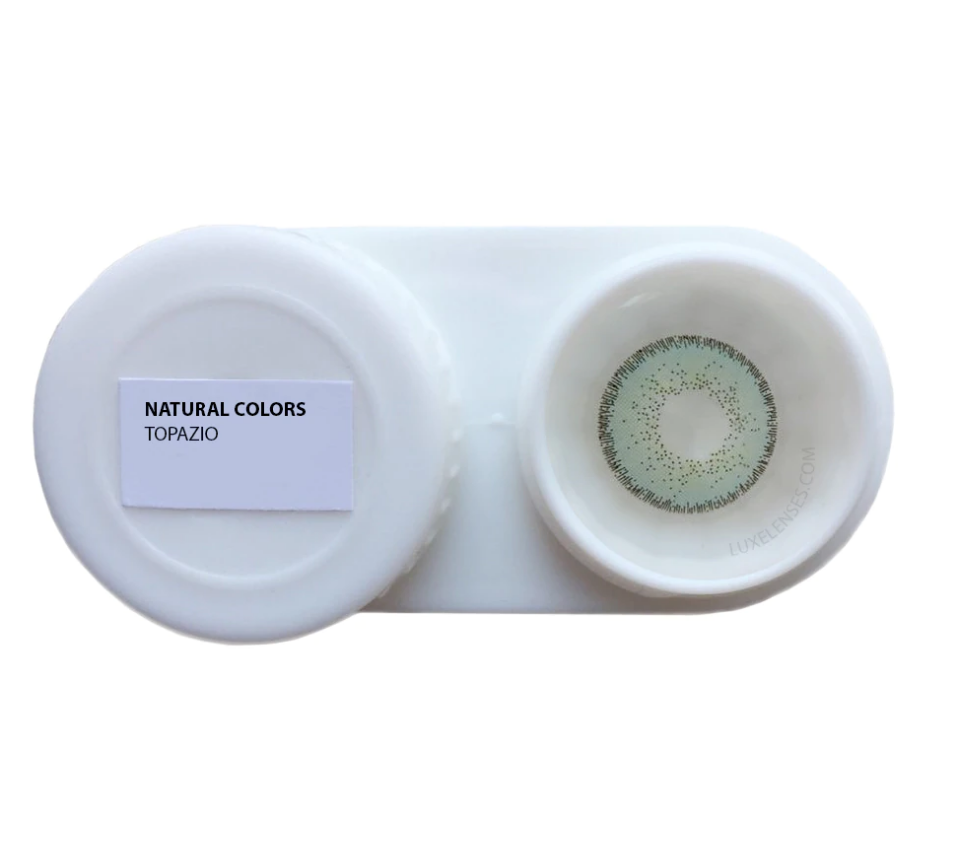 Natural Colors TOPAZIO Green Colored Contact Lenses