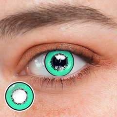 Cosplay Element Green Manson Colored Contact Lenses