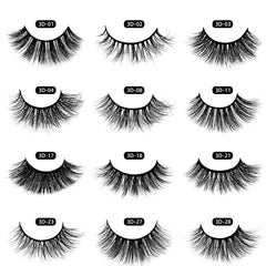 3D 1 Piece Mink Hair Eyelashes