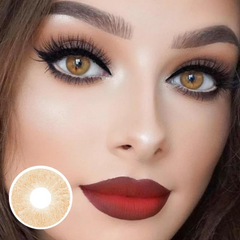 Lemon  Marron  Brown Colored Contact Lenses