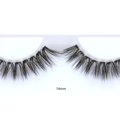 Cristina Black Lashes - 14mm