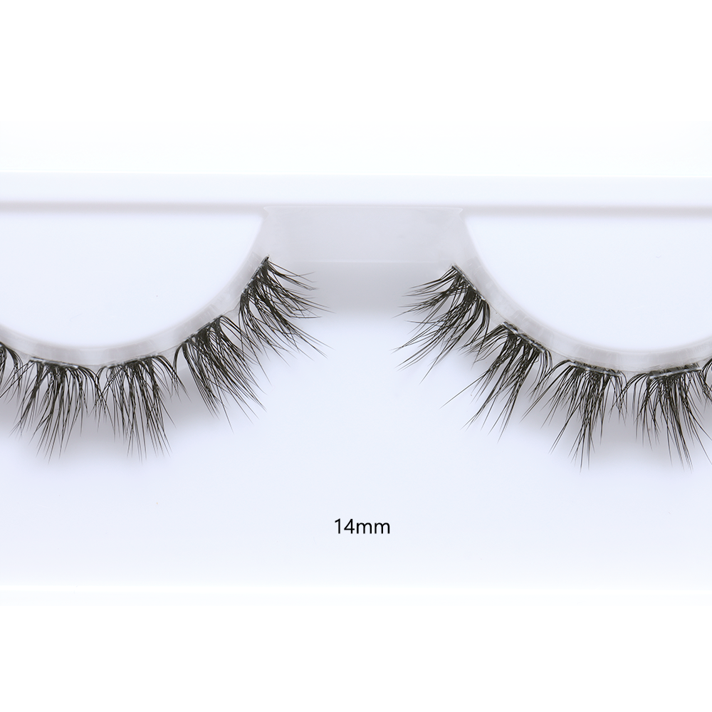 Luciana Black Lashes - 14mm