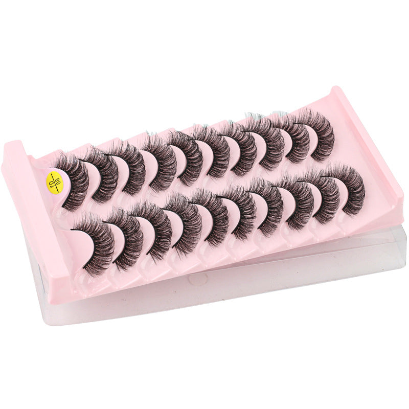 7D Dense 10 Piece Mink Hair Eyelashes