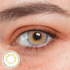 Danica Sand Gray Colored Contact Lenses