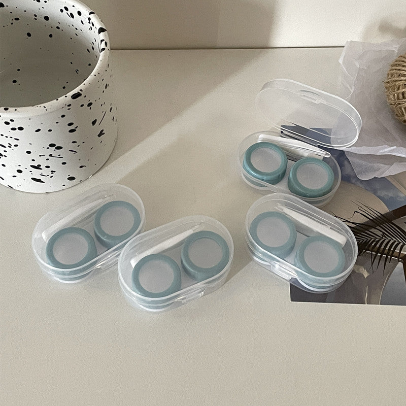 INS Morandi Girl Heart Colored Contact Lens Case