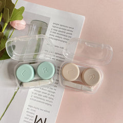 Plain Colored Contact Lens Case