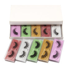 3D Cat Eye 10 Piece Mink Hair Eyelashes