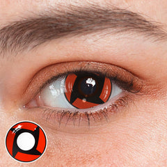 Cosplay NARUTO Uchiha Shisui Shalingan Red Prescription Colored Contact Lenses