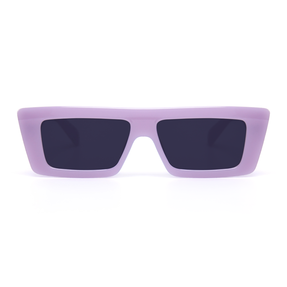Yolanda Rectangle Purple Sunglasses Main image