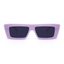 Yolanda Rectangle Purple Sunglasses
