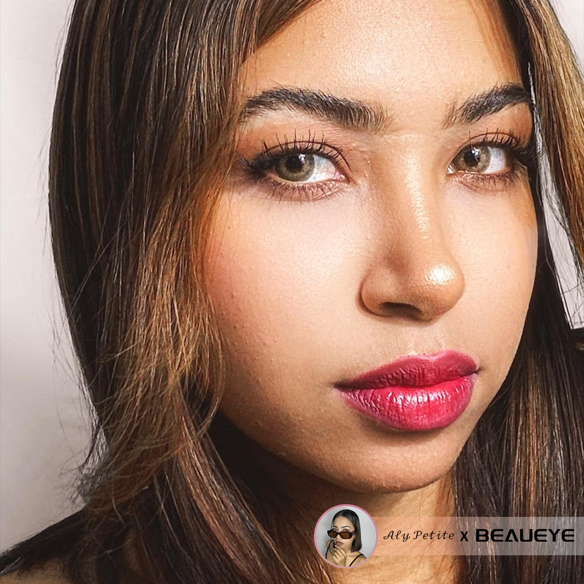 Wildcat Brown Prescription Coloured Contact Lenses Secondary image
