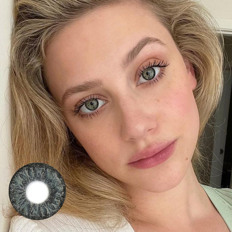Cocktail Vodka Lime Gray Coloured Contact Lenses Secondary image