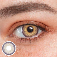 Margaret Pansy Brown Colored Contact Lenses