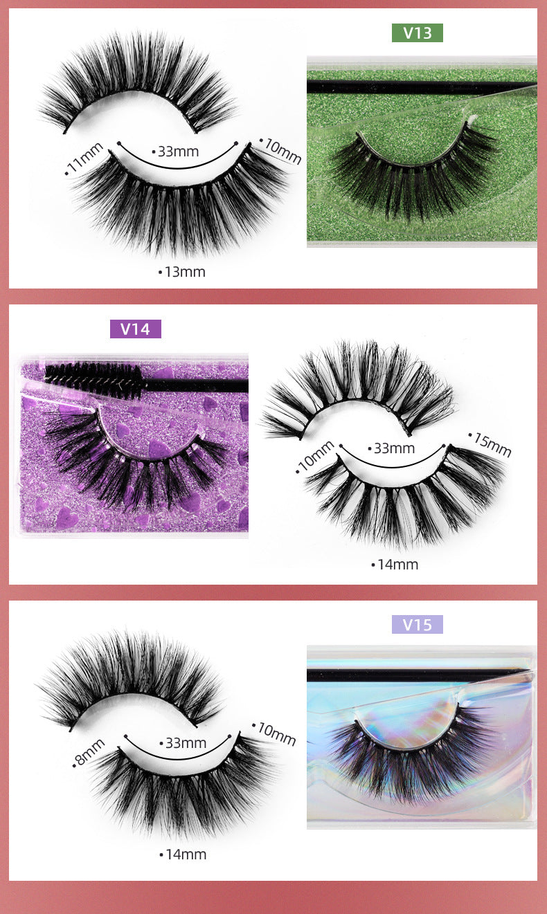 3D 1 Piece Mink Hair Eyelashes