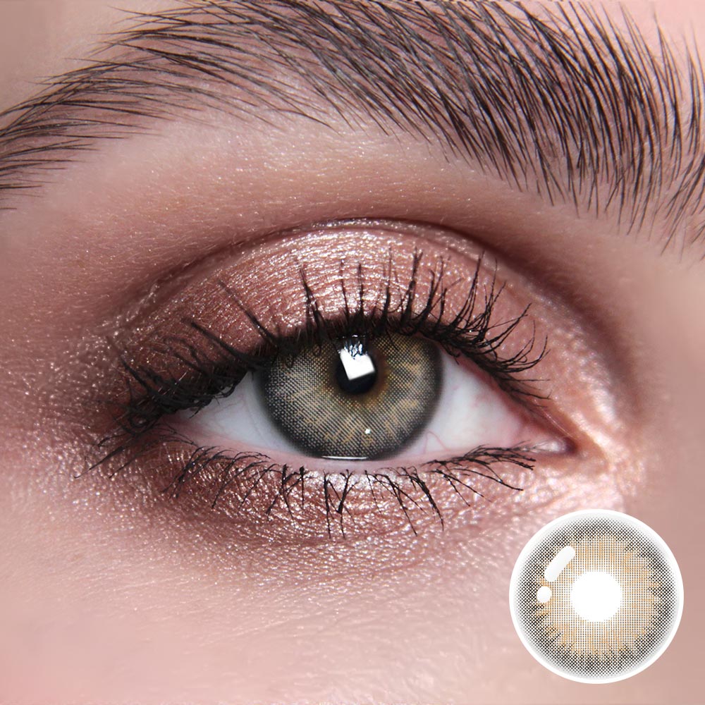 Citha Hazel Brown Prescription Coloured Contact Lenses Main image