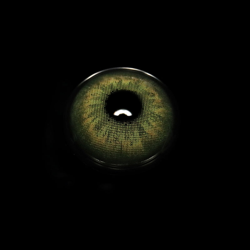 Adriene Green Coloured Contact Lenses Secondary image