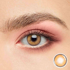 Sorayama Brown Prescription Colored Contact Lenses