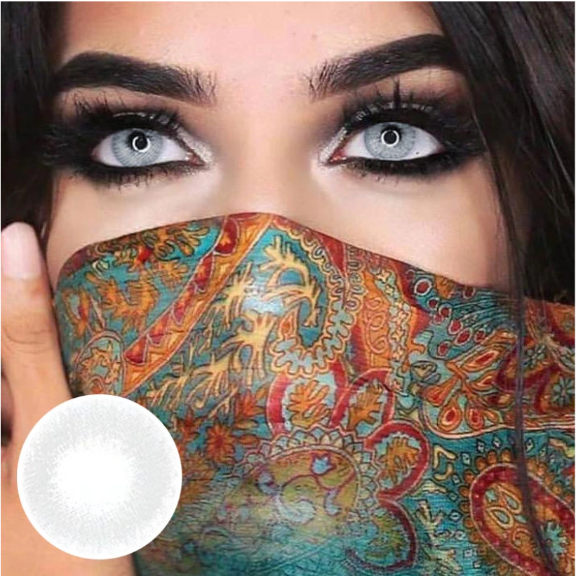 FANTASY SNOW FLAKE Prescription Colored Contact Lenses