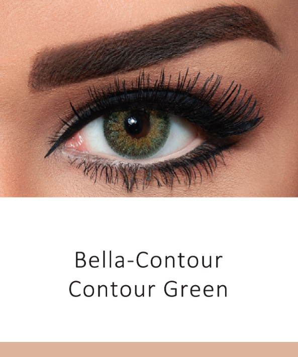 CONTOUR GREEN Coloured Contact Lenses Main image