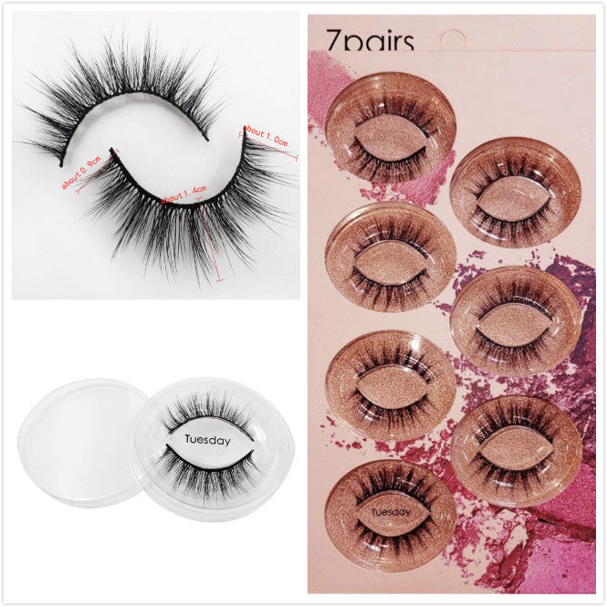 Tuesday 7 Piece Mink Hair Eyelashes