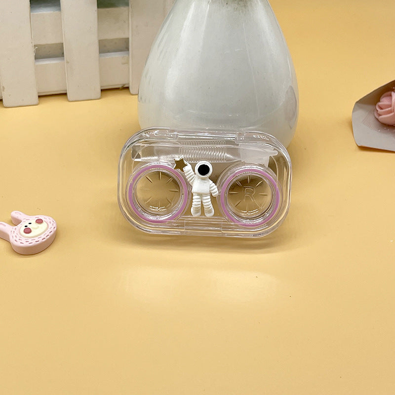 Astronaut Colored Contact Lens Case