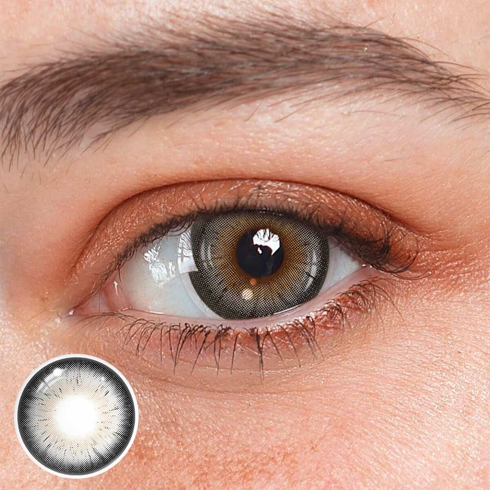 Laurel Gray Prescription Colored Contact Lenses