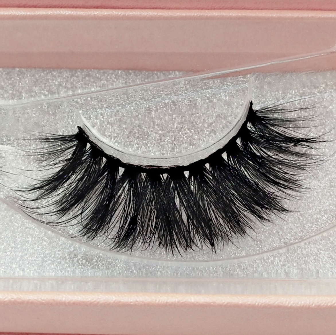 3D Mink Hair 1 Piece crossed Natural Eyelashes