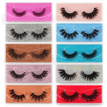 3D Cat Eye 10 Piece Mink Hair Eyelashes