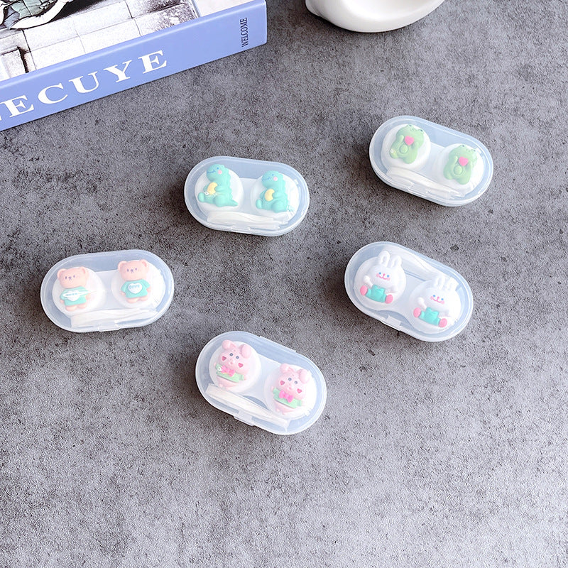 Small DIY Colored Contact Lens Case