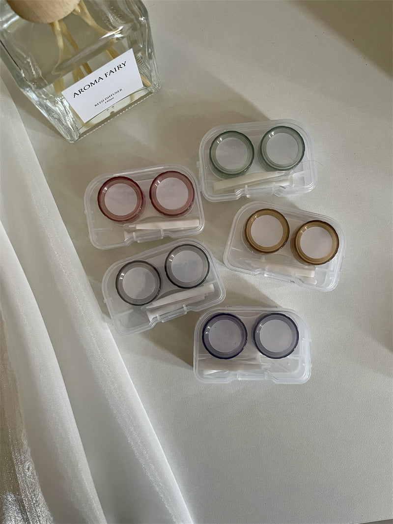 Small Minority Colored Contact Lens Case