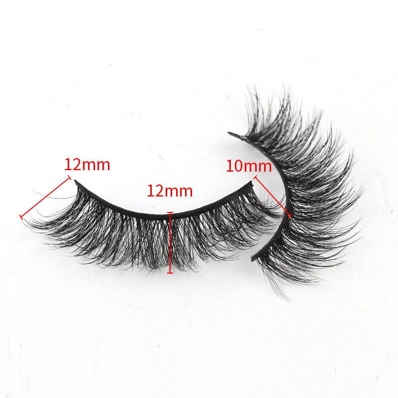 7D Dense 10 Piece Mink Hair Eyelashes