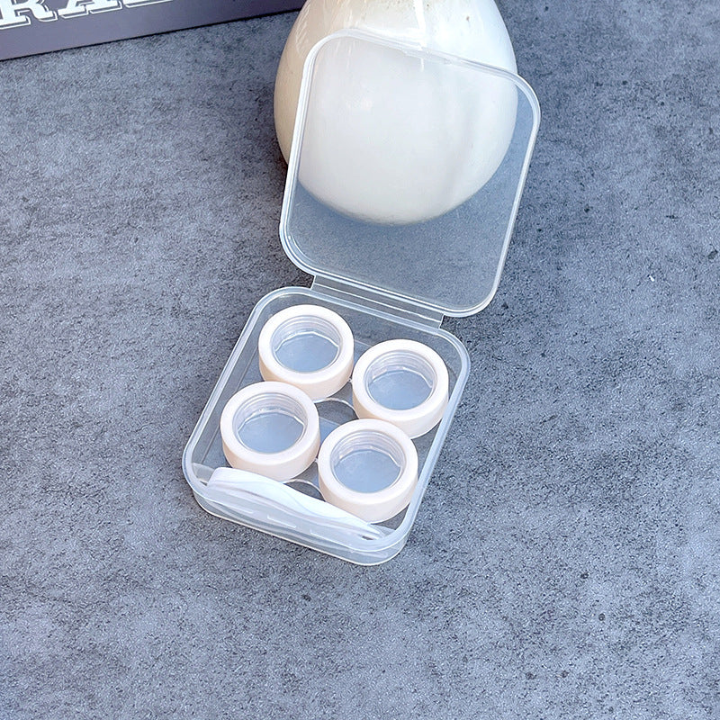 INS Simple Style Colored Contact Lens Case