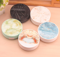 Marble Multicolor Colored Contact Lens Case