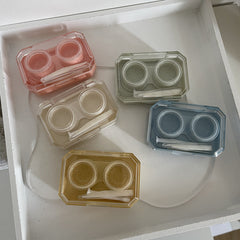 Mini Colored Contact Lens Case