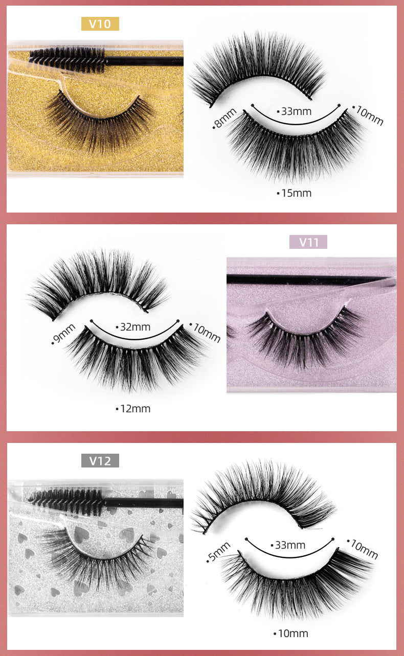 3D 1 Piece Mink Hair Eyelashes