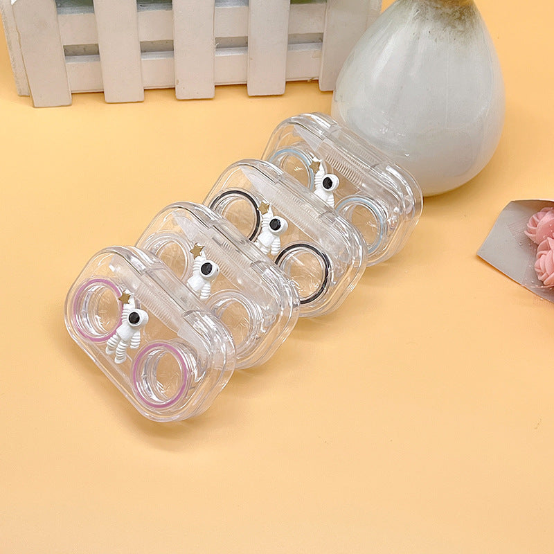 Astronaut Colored Contact Lens Case