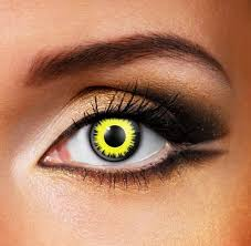 Halloween SOLAR ECLIPSE Colored Contact Lenses