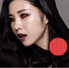 Cosplay red Manson mesh Colored Contact Lenses