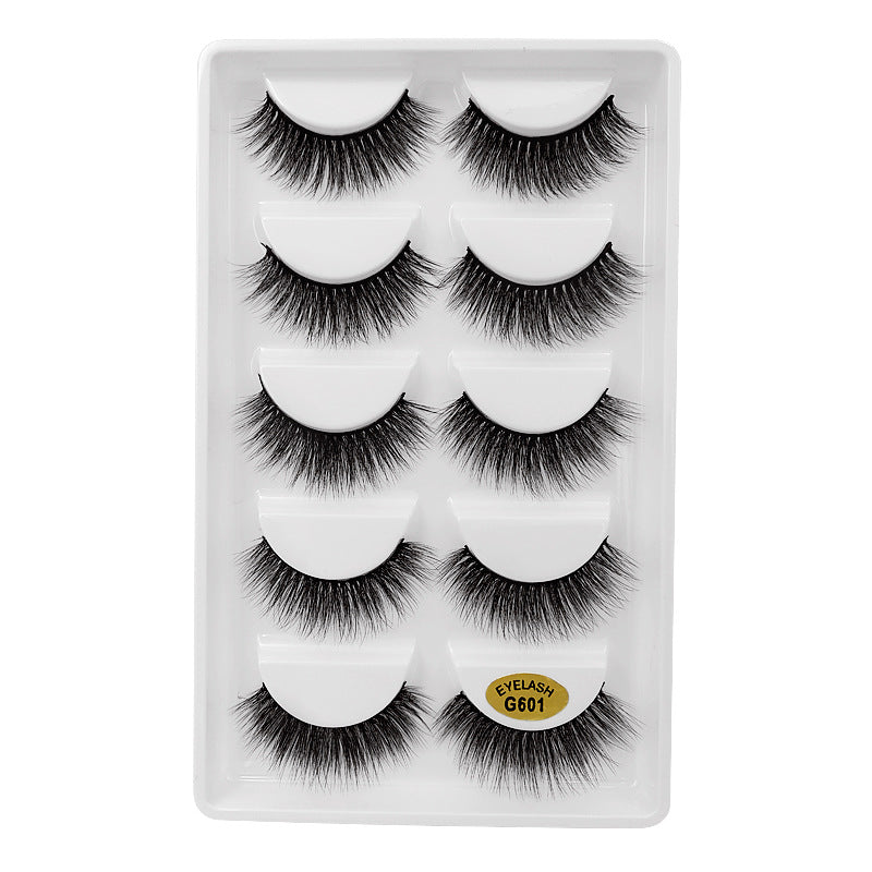 Mink Hair 10 Piece Mink Hair Eyelashes