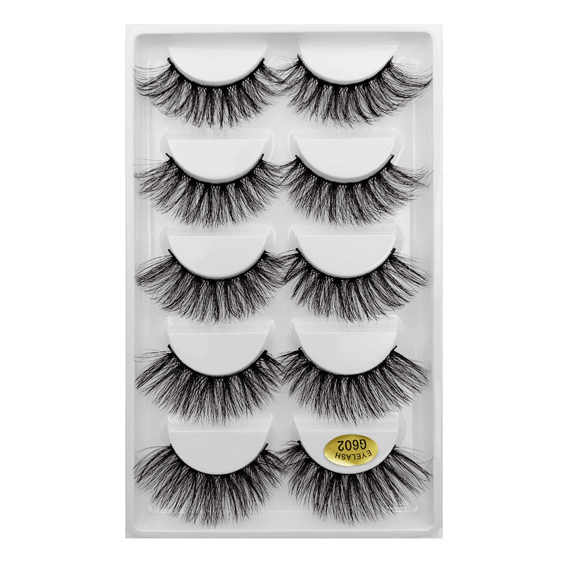 Mink Hair 10 Piece Mink Hair Eyelashes