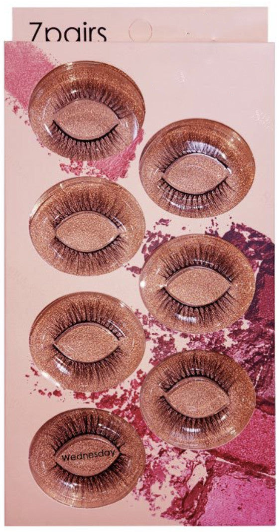 Wednesday 7 Piece Mink Hair Eyelashes