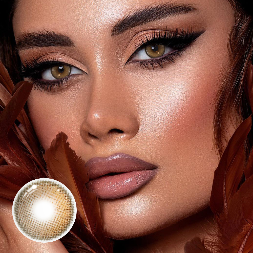 Tina Brown Coloured Contact Lenses Secondary image