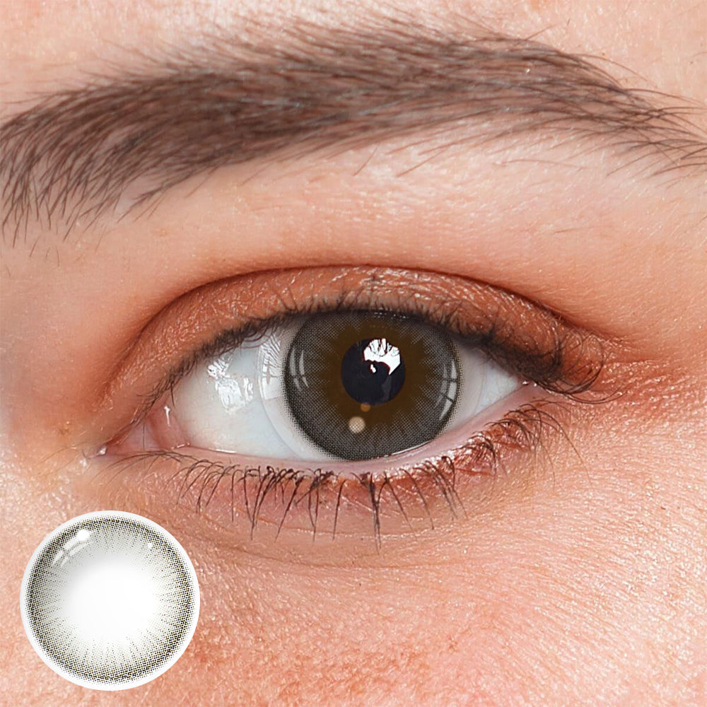 Sidra Light Gray Coloured Contact Lenses Main image
