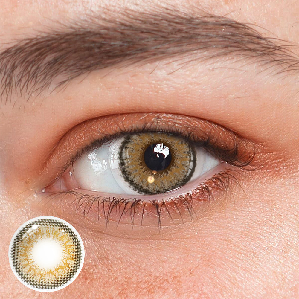 Talitha Brown Coloured Contact Lenses