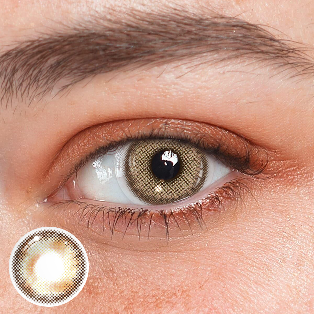 Astrape Brown Coloured Contact Lenses Main image
