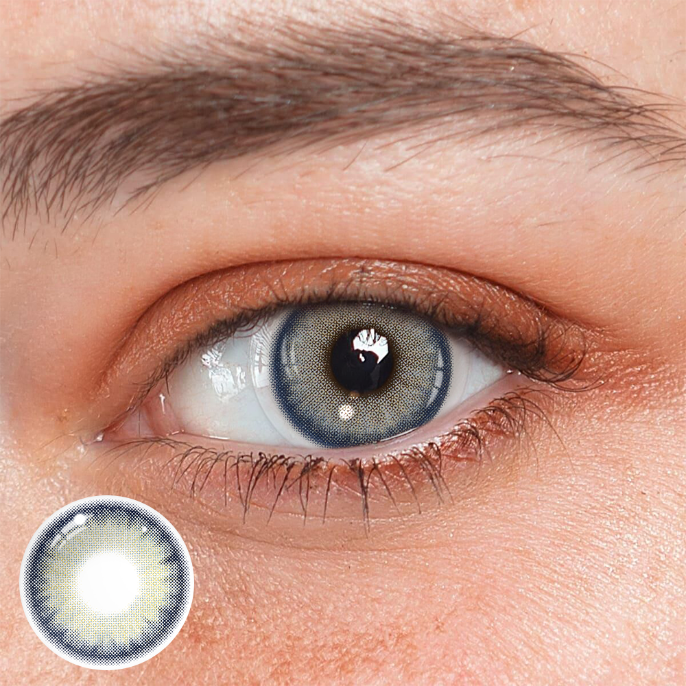 Astrape Blue Coloured Contact Lenses Main image